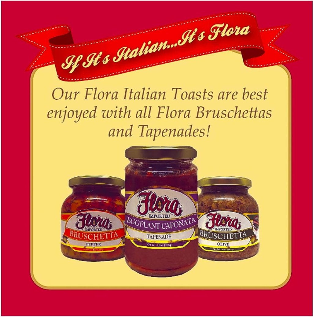 Picture of: Flora Foods Toast Italian Classic –  Package (. oz